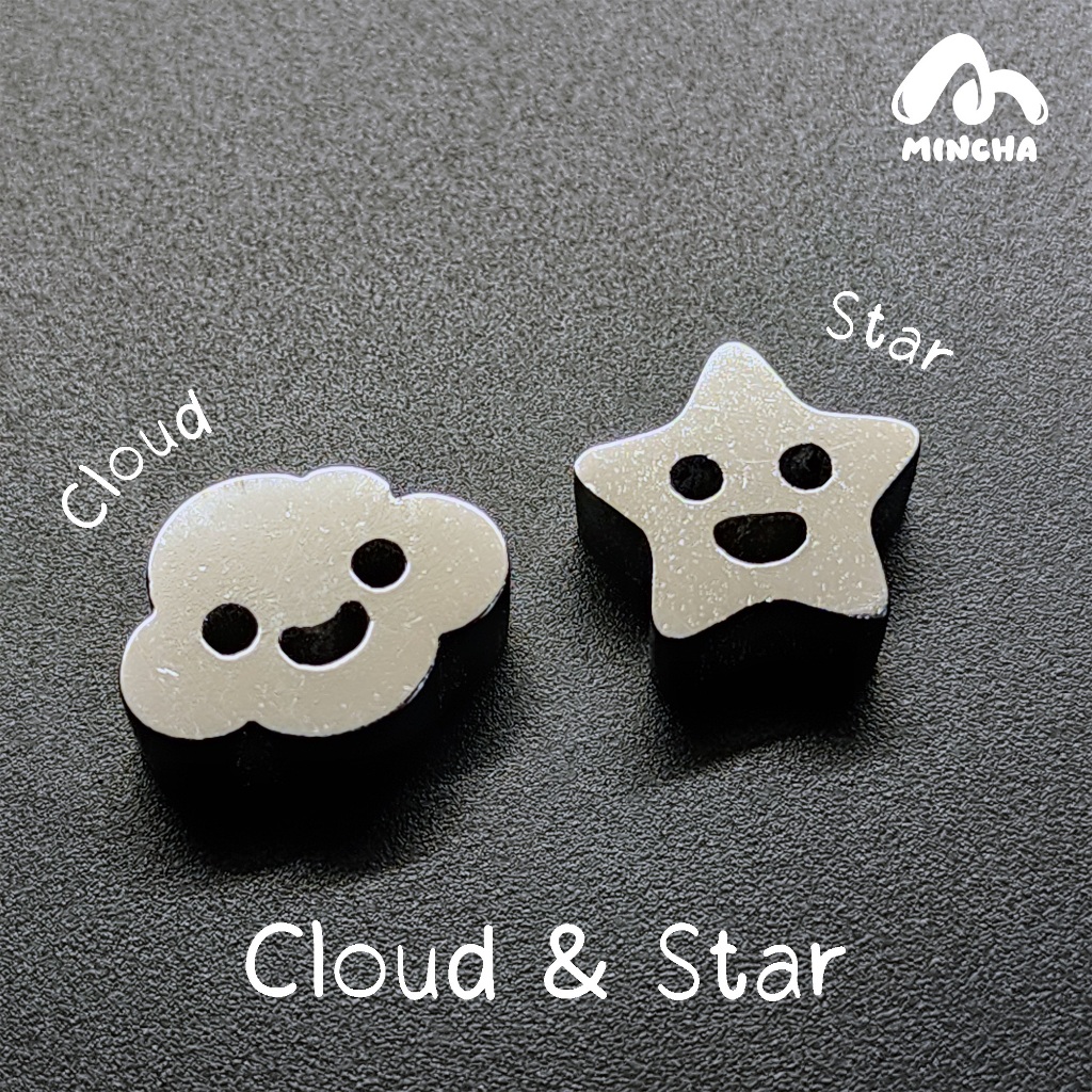 Mincha Cloud&Star ลูกร่อนผงมัทฉะ ลูกสแตนเลสร่อนชา พร้อมกล่องเก็บ วัสดุสแตนเลส 304  Food Grade