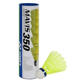 ลูกแบดมินตันพลาสติก Yonex MAVIS 10 และ Mavis 350 (Slow & Middle) ของแท้ 100% มีใบรับรองจาก Yonex THAILAND (6 ลูก/หลอด)