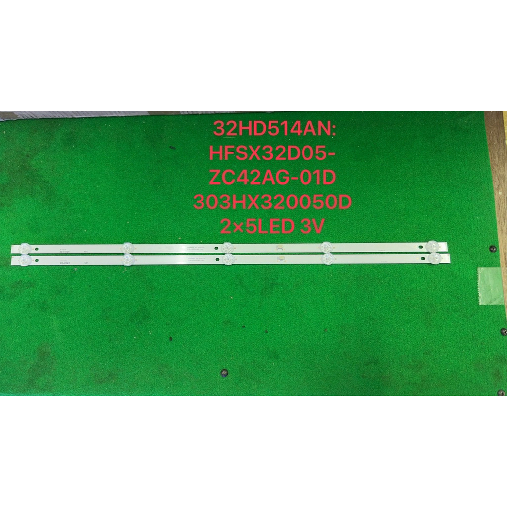 ACONATIC 32 TV LED BLACK LIGHT อุปกรณ์แท้พร้อมใช้งาน 32HD514AN: HFSX32D05-ZC42AG-01D 303HX320050D 2×