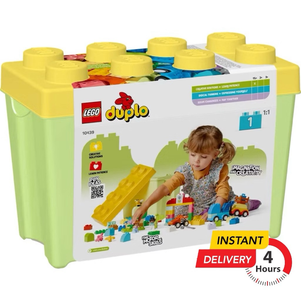 (จัดส่งภายในวันได้) LEGO DUPLO 10439 Cars and Trucks Brick Box