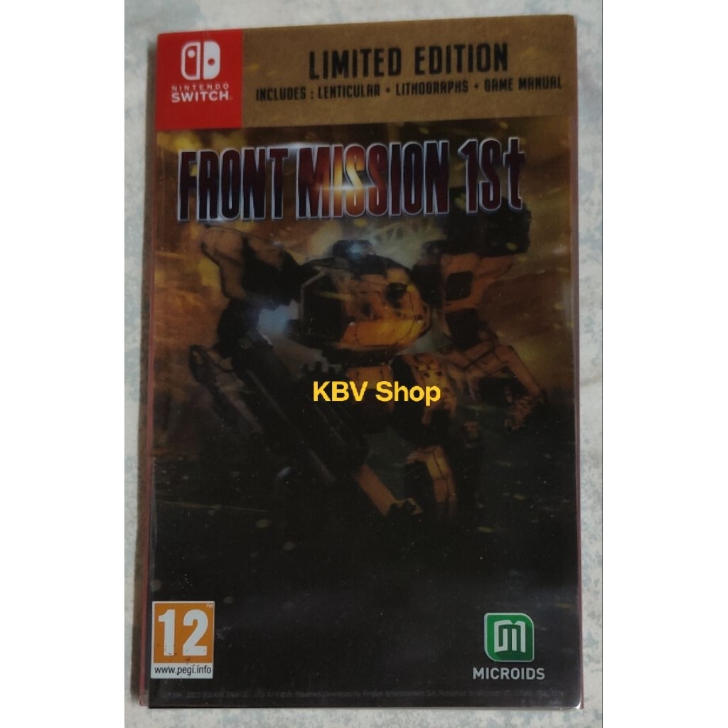 (⚡มือ 1,2 พร้อมส่ง⚡)Nintendo Switch : Front Mission Remake มือสอง