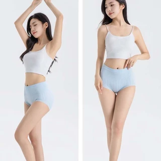[7 ชิ้นต่อแพ็ค] พร้อมส่ง กางเกงในผู้หญิง ผ้าทอเก็บพุง รุ่นยกก้น กระชับหน้าท้อง 40-90kg