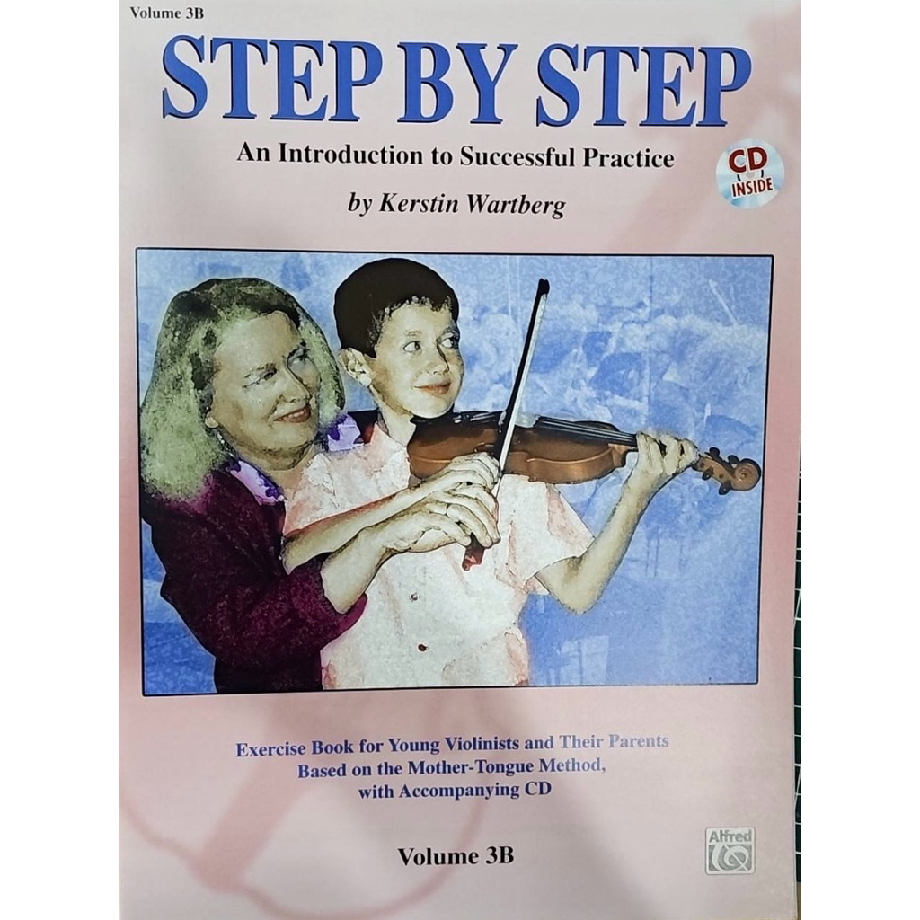 หนังสือViolin Step by Step 3B (มีCD)