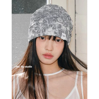 gurls.girl | Fey Tiy studio หมวกบีนนี่ลูกไม้ ส่งจากไทย
