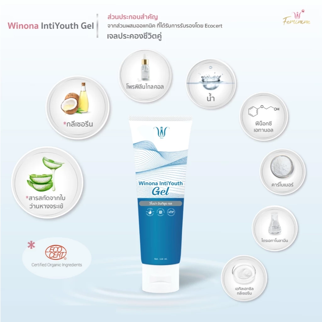 เจลประคองชีวิตคู่ 110 ml. + Winona Probio MSMC (สูตร1) จุลินทรีย์มีชีวิต โพรไบโอติกส์ สายพันธุ์ไทย thumbnail 10