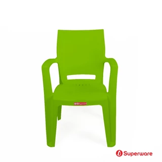 Srithai Superware เก้าอี้พลาสติก เก้าอี้สนาม เก้าอี้ท้าวแขน รุ่น CH-67 Denver มี 3 สี ขาว เขียวมะนาว และส้ม
