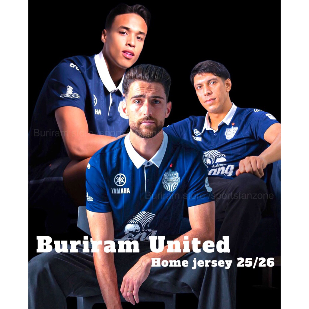 เสื้อแข่ง บุรีรัมย์ยูไนเต็ด 2025/26 ของแท้💯-BURIRAMUNTED JERSEY 2025/26 AUTHENTIC