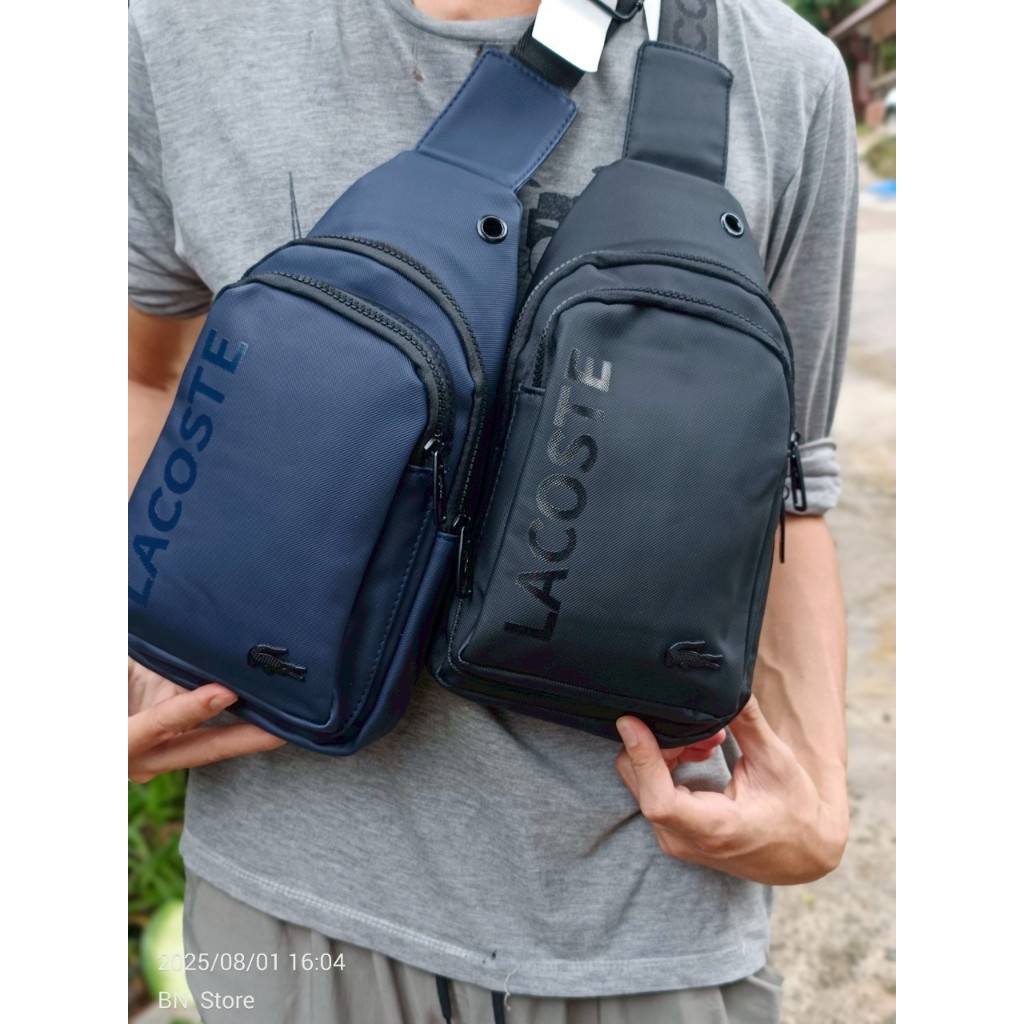 กระเป๋าคาดอกลาคอด 🐊พาดอก สะพายชาย ของขวัญท่านชาย