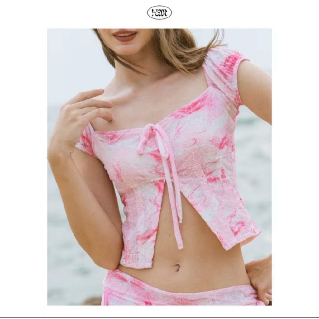 Kome girl sunkiss top M แค่ซักเก็บ