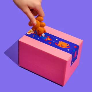 ✅พร้อมส่ง🌈💕Wiggle Wiggle🌼💖 Mini Box Cutter คัตเตอร์จิ๋ว กรีดกล่องพัสดุ ลายน่ารักมากค่ะ🐻💕