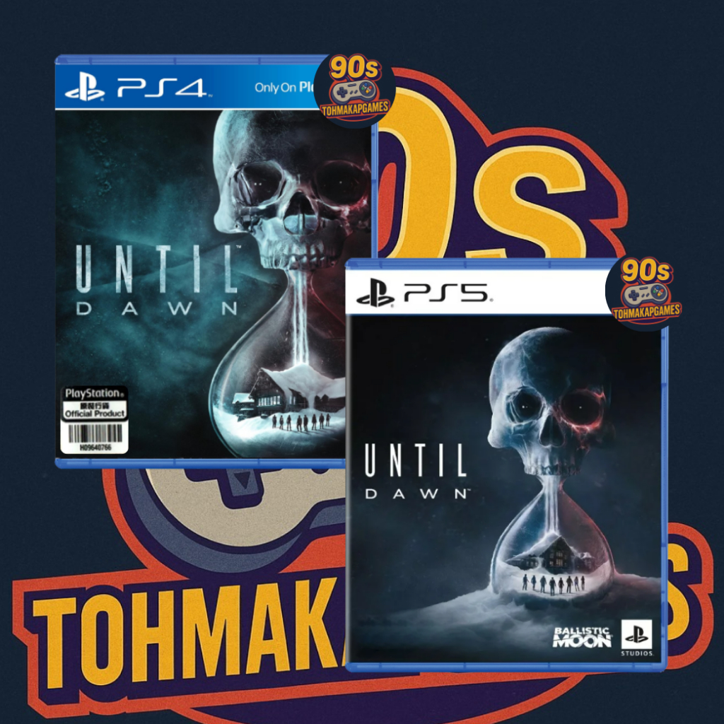 (มือ1/มือ2) แผ่นเกม PS4/PS5 : Until Dawn 2015 / Until Dawn Remake