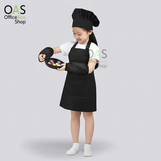 Children's apron polyester ผ้ากันเปื้อนสำหรับเด็ก ผ้าโพลีเอสเตอร์ #CAP5646