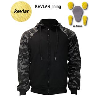 เสื้อฮู้ดการ์ด เครฟล่า Kevlar Aramid Fiber