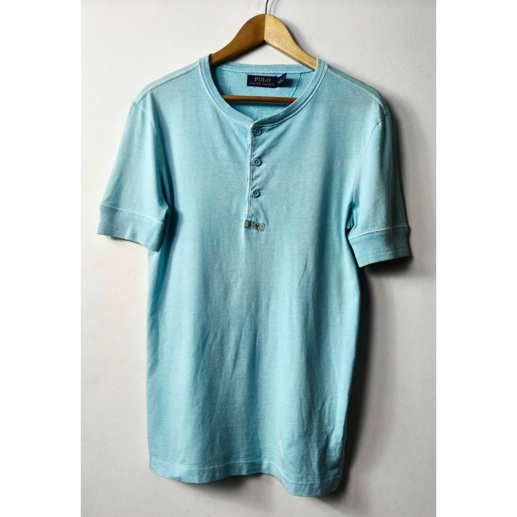 Henley cotton t shirt ralph lauren