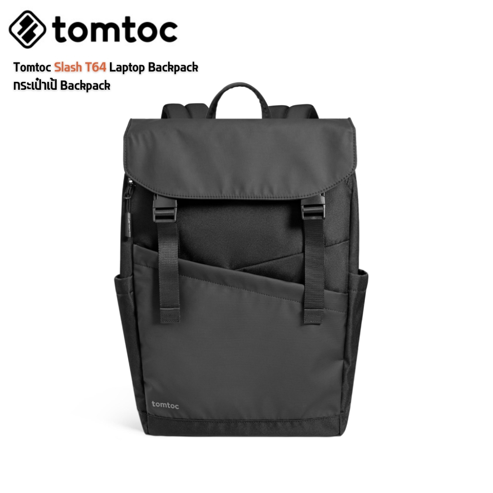 Tomtoc Slash T64 Laptop Backpack กระเป๋าเป้ดีไซน์โมเดิร์น ทันสมัย สำหรับ MacBook,Laptop 16 นิ้ว