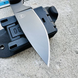 มีด FBIQQ ของแท้1000% มีโลโก้FBIQQ บนใบมีด รุ่น ผงาดโลก Fearless -005 FBIQQ knife