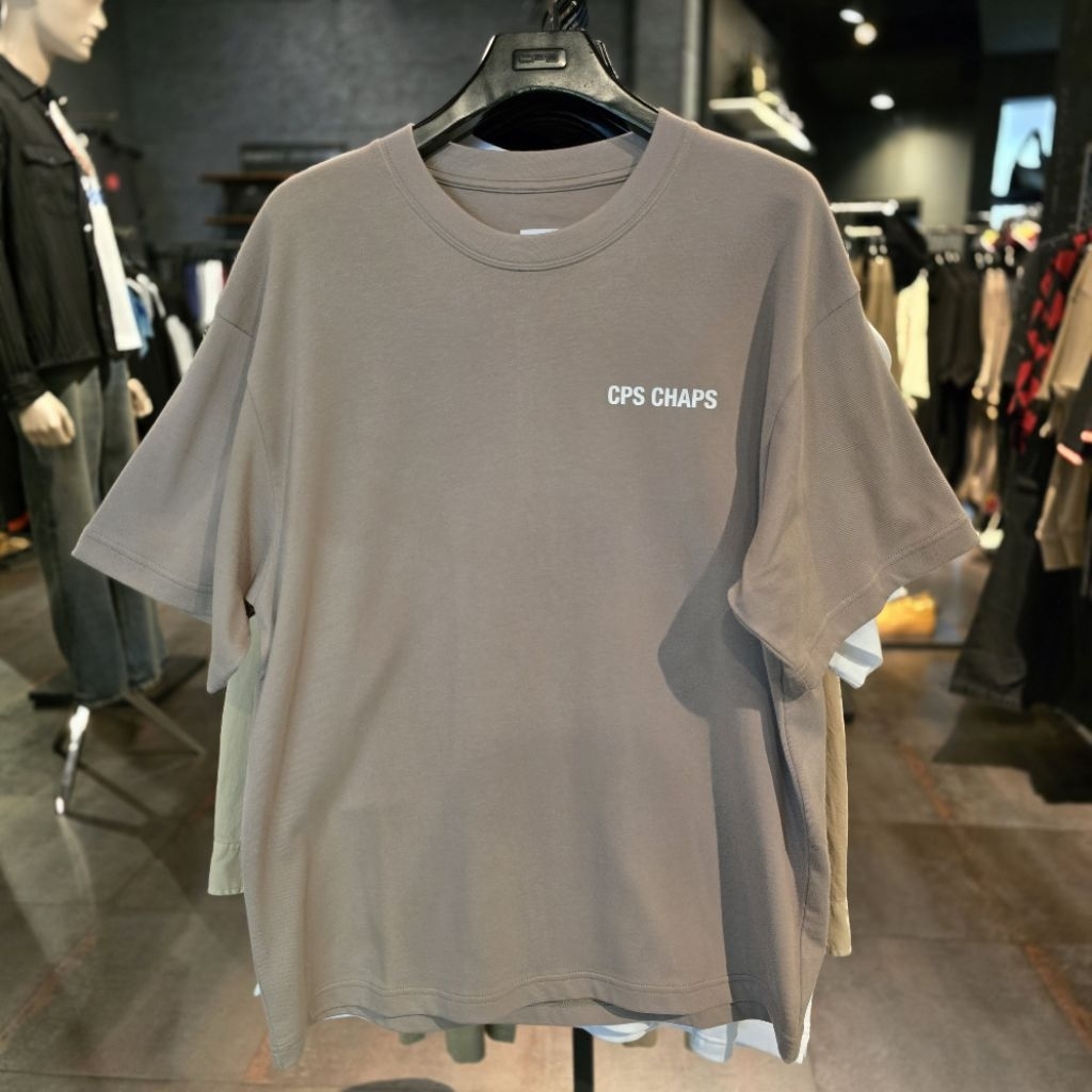 🛍 เสื้อยืดโลโก้ทรงใหญ่ CPS CHAPS ผู้ชาย คอลใหม่ล่าสุด ของแท้💯% จัดส่งพร้อมถุงShop