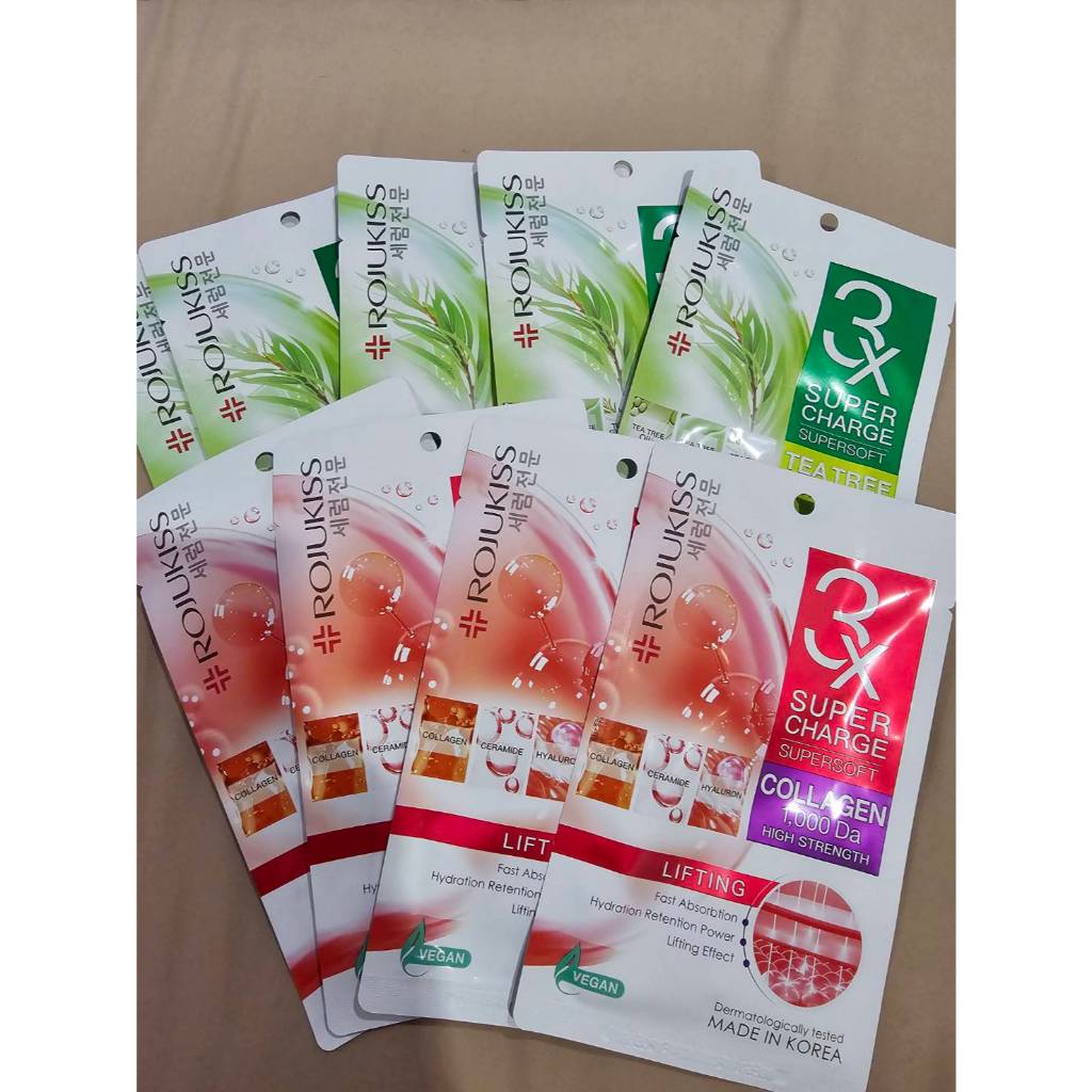 Rojukiss 3X Super Charge Mask sheet ของแท้