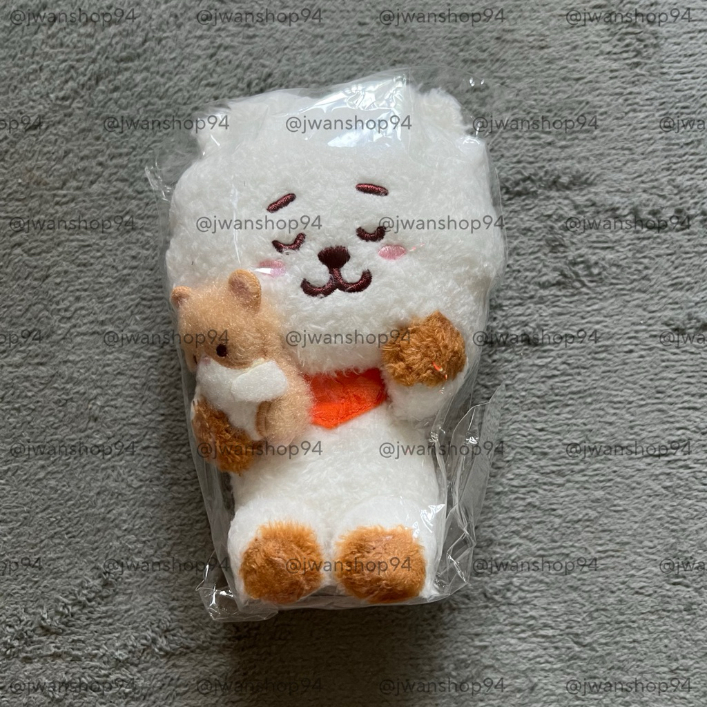 [พร้อมส่ง] ตุ๊กตา BT21 RJ Fluffy Big Hugs (BT21 ฝั่งญี่ปุ่น🇯🇵)