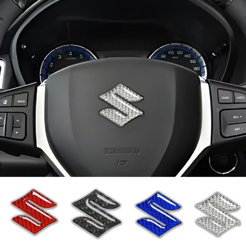 สติกเกอร์คาร์บอนไฟเบอร์ Suzuki Swift Dzire SX4  สติกเกอร์ป้ายสีสันสดใสตกแต่งรถยนต์