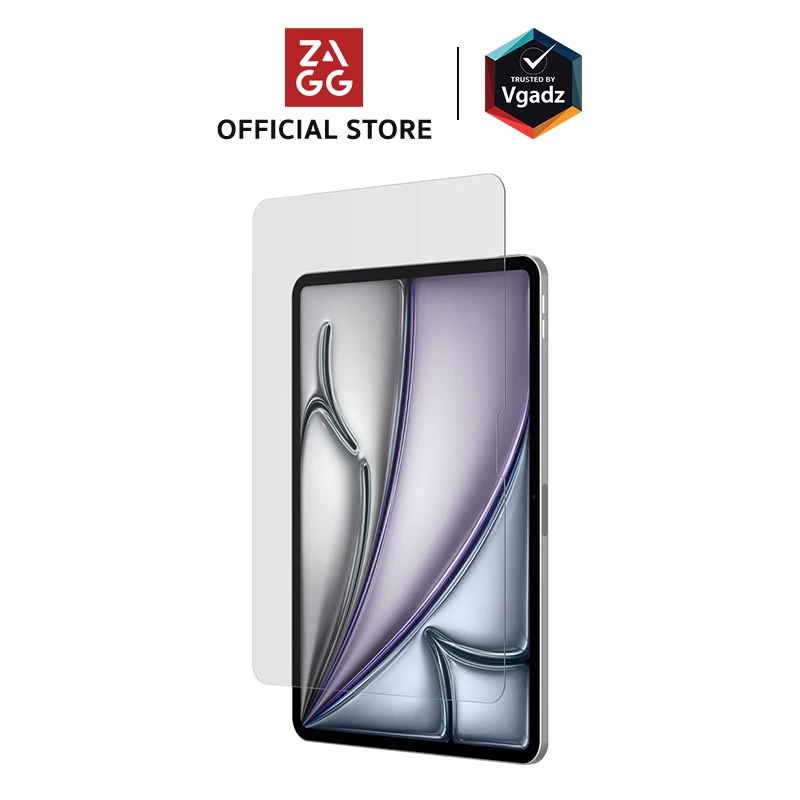 Zagg ฟิล์มกระจกสำหรับ iPad Air 11" (ุ6th/2024), Air 13" (1st/2024) รุ่น Glass Plus