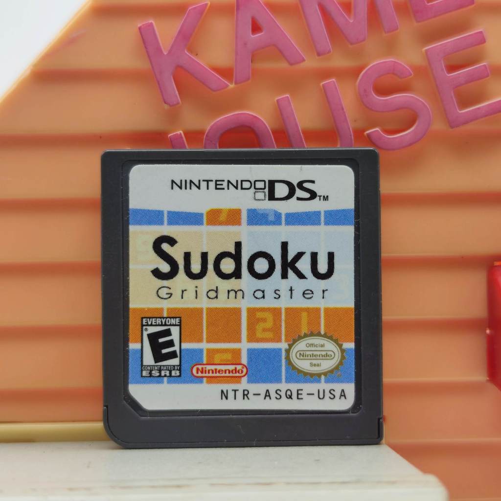 Sudoku Grid Master ภาษาอังกฤษ [NDS][DS][DSL] ตลับแท้ Nintendo NDS เทสแล้ว เปิดติด เล่นได้
