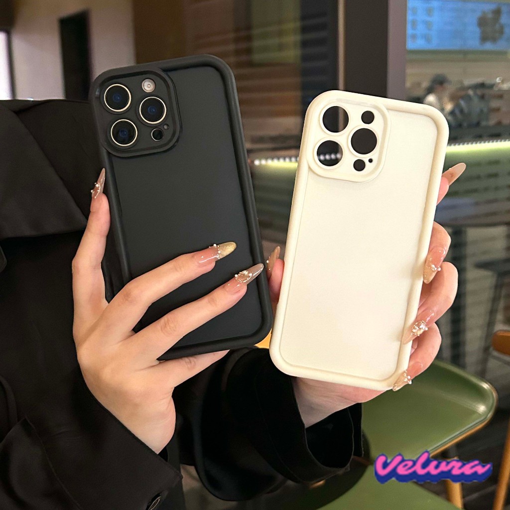 ส่งจากไทย เคสโทรศัพท์มือถือ For iPhone 11 12Pro 13 14 Pro Max 15 Pro Max XR X XS Max  7Plus 8 Plus Soft Silicone เคส