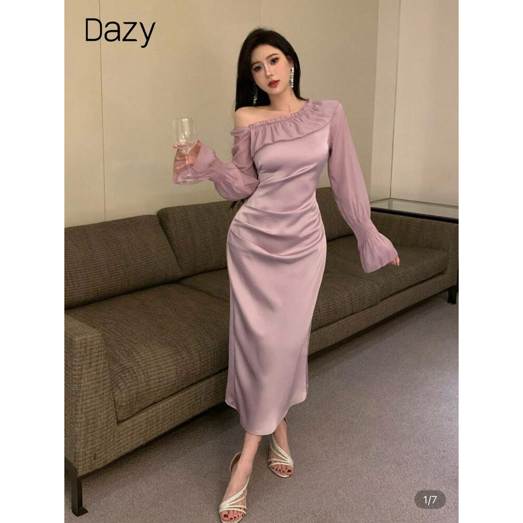 🌸🎀💐 เดรสงานป้าย DAZY