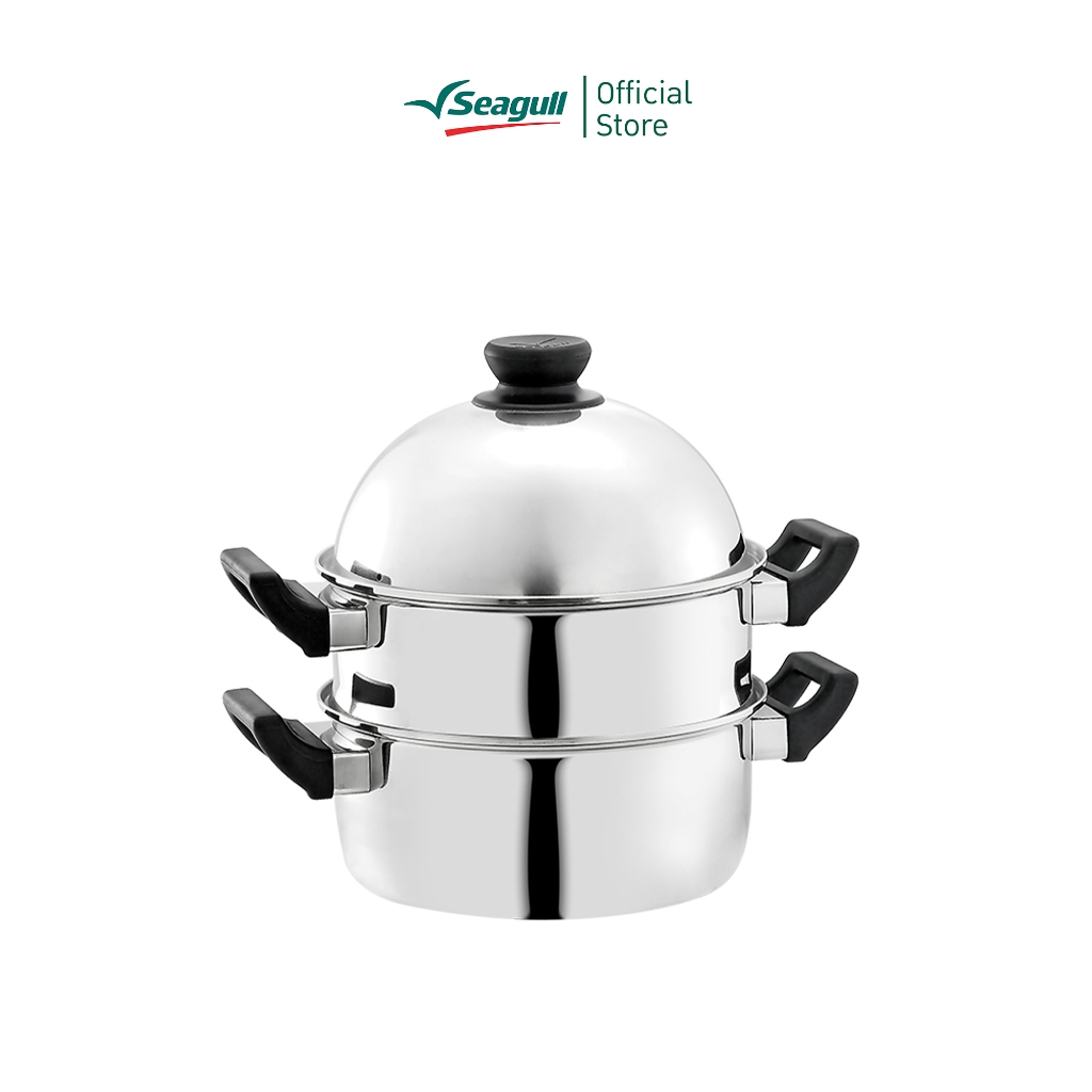 Seagull หม้อซึ้ง 3 ชิ้น ขนาด 24 ซม. Steaming Set