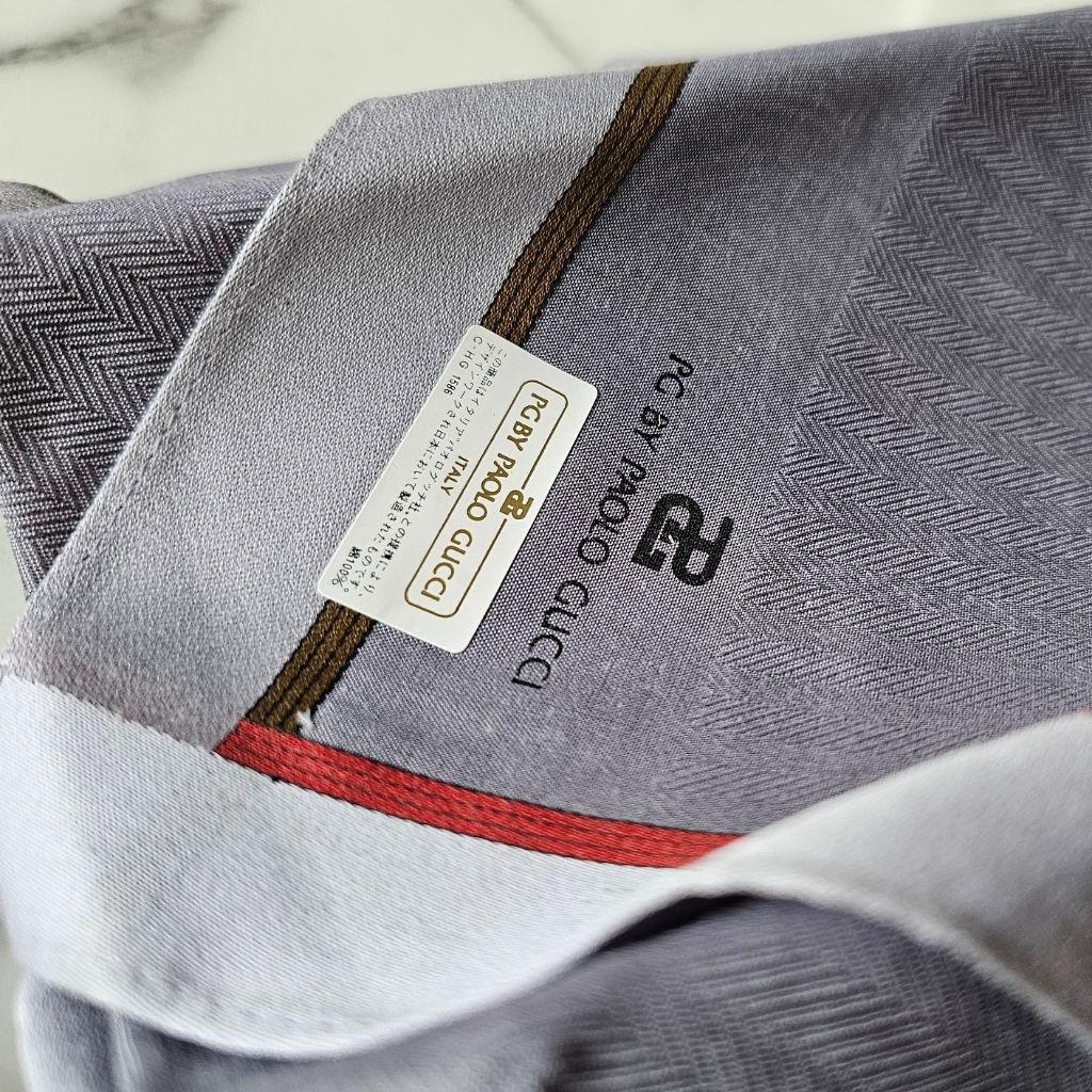 ผ้าเช็ดหน้าPGBY PAOLO GUCCIมือ✌️ยังไม่ผ่านการใช้งาน✨️