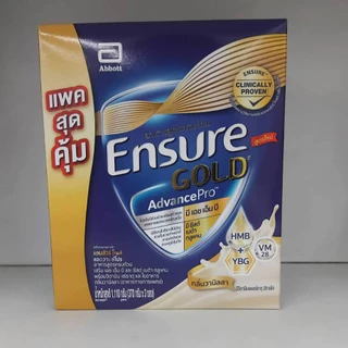 Ensure Gold AVPro สูตรใหม่ 1110G (370Gx3) ถุุงเติม 3 ถุง เอนชัวร์ รส วนิลลา ธัญพืช อัลมอนด์
