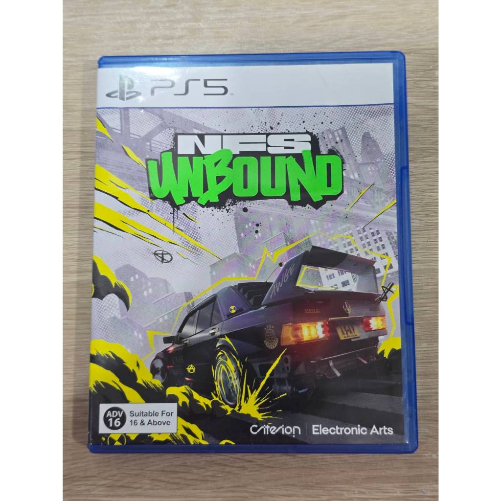 Ps5 Need for speed  Unbound มือ2 Z3(Asia),Z4(AUS),Z1(US) พร้อมส่ง