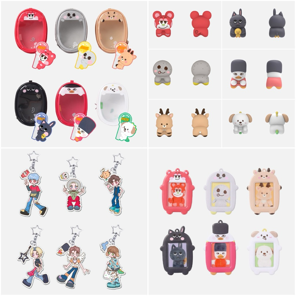 พร้อมส่ง ✨ RIIZE - IN THE SING STREET - DOLL POUCH SET / ACRYLIC KEYRING / CUP FIGURE / ID PHOTO HOL