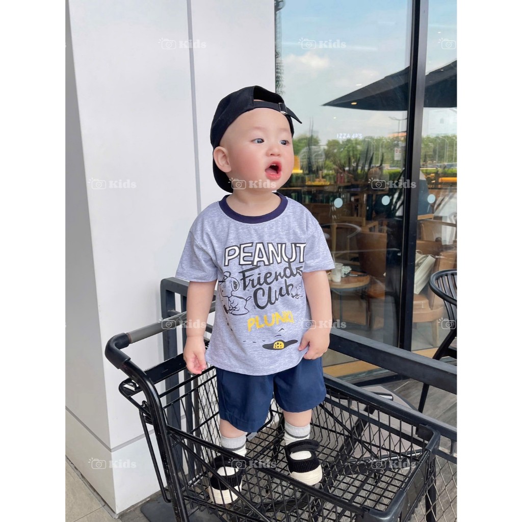 พร้อมส่ง ว75-ว77 6207 ชุดเด็กสนูป