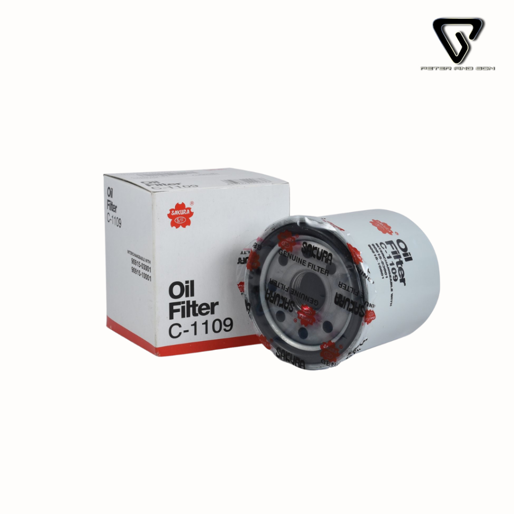 Sakuraซากุระ กรองแอร์ กรองอากาศ กรองน้ำมันเครื่อง TOYOTA YARIS ATIV ยาริส เอทีฟ 1.2 ปี17-18,19-22 ราคา ถูกที่สุด ดีลบีเคเค แกลเลอรีภาพที่ 6