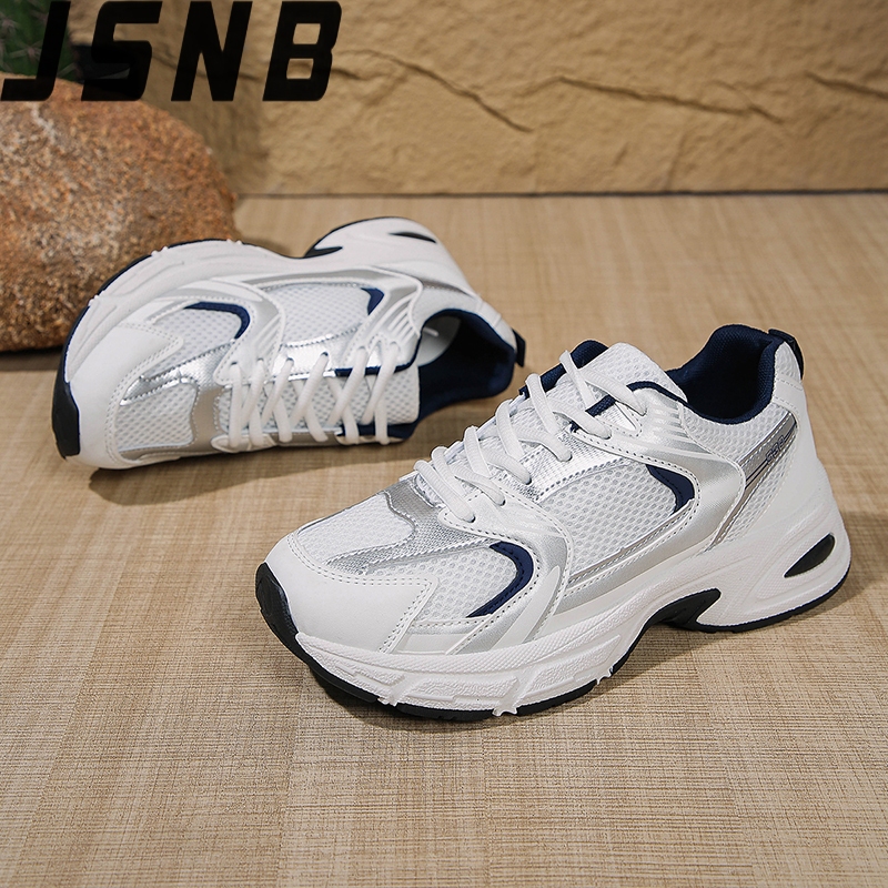 รองเท้ากีฬาคู่รักสไตล์เกาหลี ผู้หญิงไซส์ 36-45 ลดพิเศษ! เดินสบาย ใส่เก๋ เทรนด์มาแรง ใส่ได้ทุกวัน จัดส่งเร็ว - รูปที่ 2