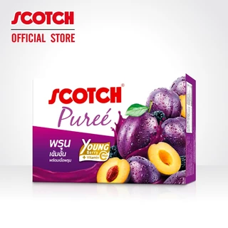 Scotch สก๊อต เพียวเร่ พรุนสกัดเข้มข้น สูตรใหม่เพิ่มยังเบอร์รี่ 40 มล.(แพ็ก 6 ขวด) จำนวน 6 แพ็ก (กระตุ้นการขับถ่าย)