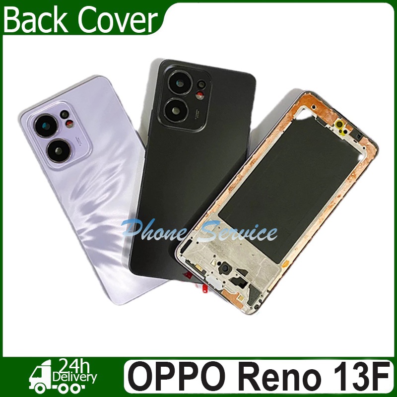 อะไหล่บอดี้ ไช้สำหรับ OPPO Reno 13F Body แกนกลาง+ฝาหลัง
