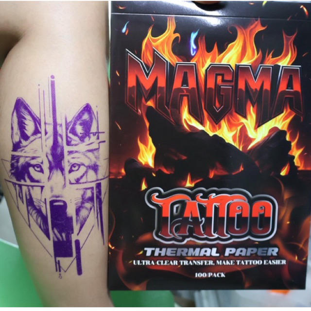 กระดาษลอกลาย แม็กม่า (Magma) 1กล่องมี 100แผ่น