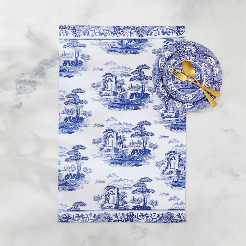 Blue Italian Tea Towel 45*74CM 18inch*29inch