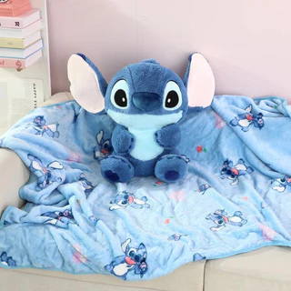 ส่งจากไทย💙ตุ๊กตาผ้าห่ม Stitch หมอนผ้าห่ม สติช ผ้าคลุม ขนนุ่มนิ่ม ของขวัญ ตุ๊กตาน่ารัก พร็อบแต่งห้อง 57014