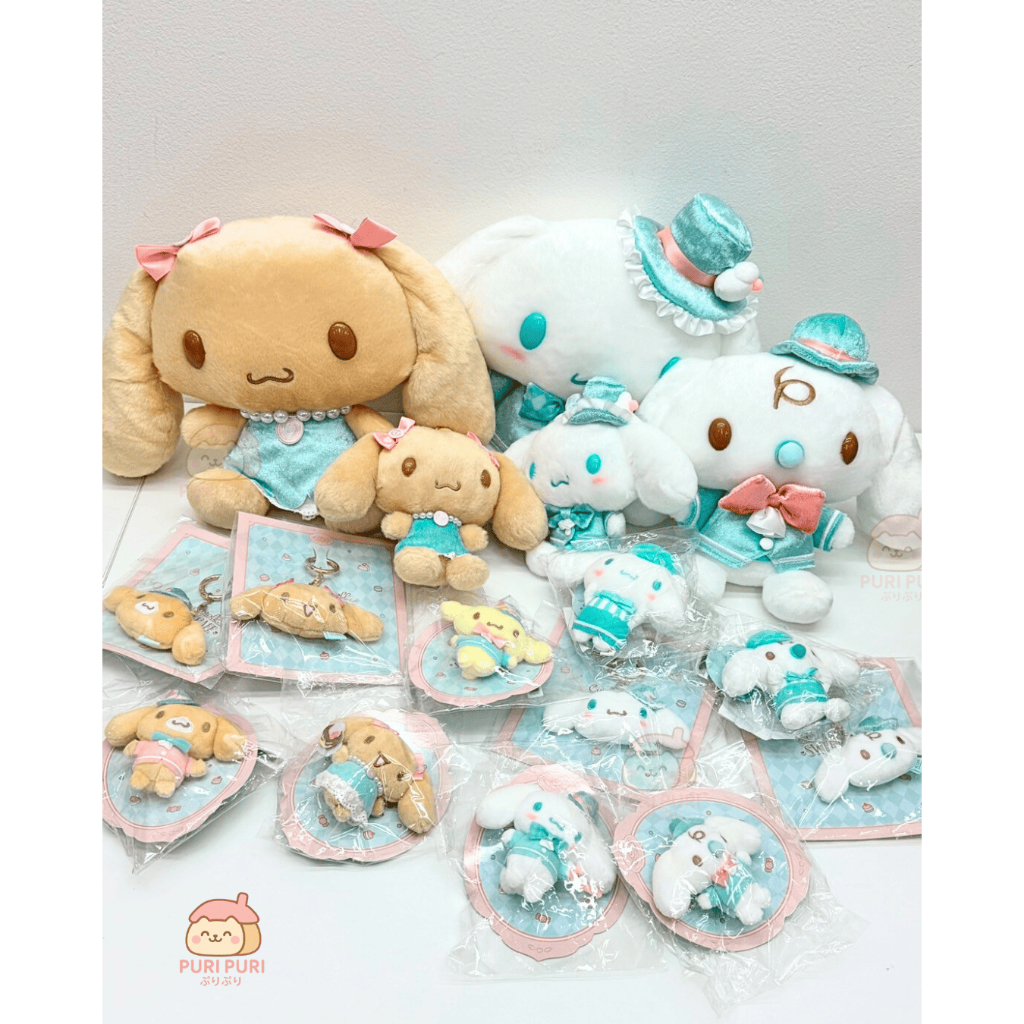 🐶✨ Cinnamoroll & Friends Mascot  Set – รวมความน่ารักจัดเต็มของแก๊งนี้ไว้แล้ว ใช้โค้ดลดได้น้า
