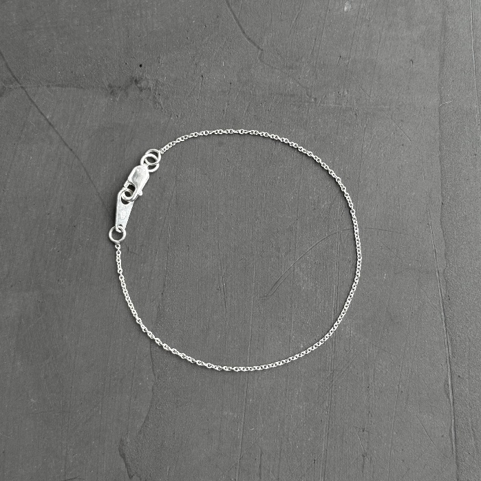 (bracelet,สร้อยข้อมือ) : MINI CLASSIC BRACELET SILVER925 / สร้อยข้อมือ สร้อยข้อมือเงินแท้ | YOUR WISHLIST