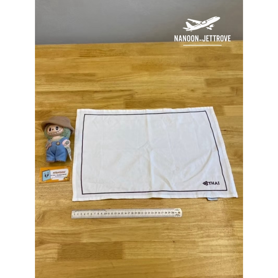 🛫 ผ้าปูโต๊ะสายการบิน Thai Airways / Kuwait / Etihad / Kenya ของสะสมหายาก (มีหลายแบบ)