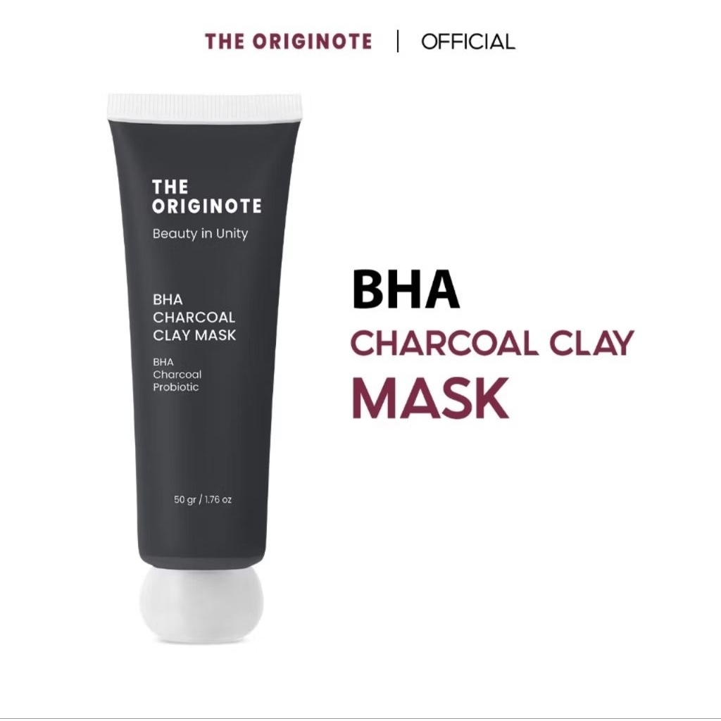 The Originote มาส์กโคลนชาร์โคล BHA The Originote BHA Charcoal Clay Mask