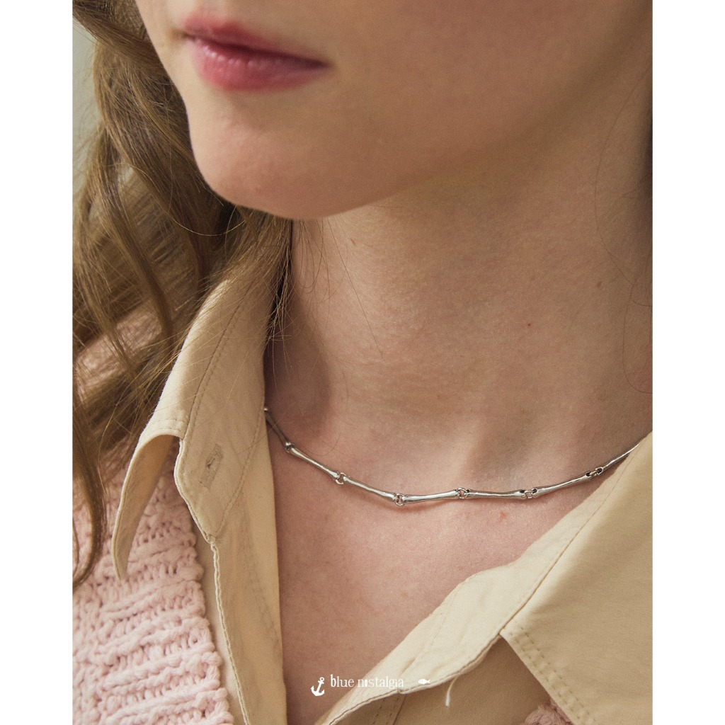 Julys - whimsy bone necklace