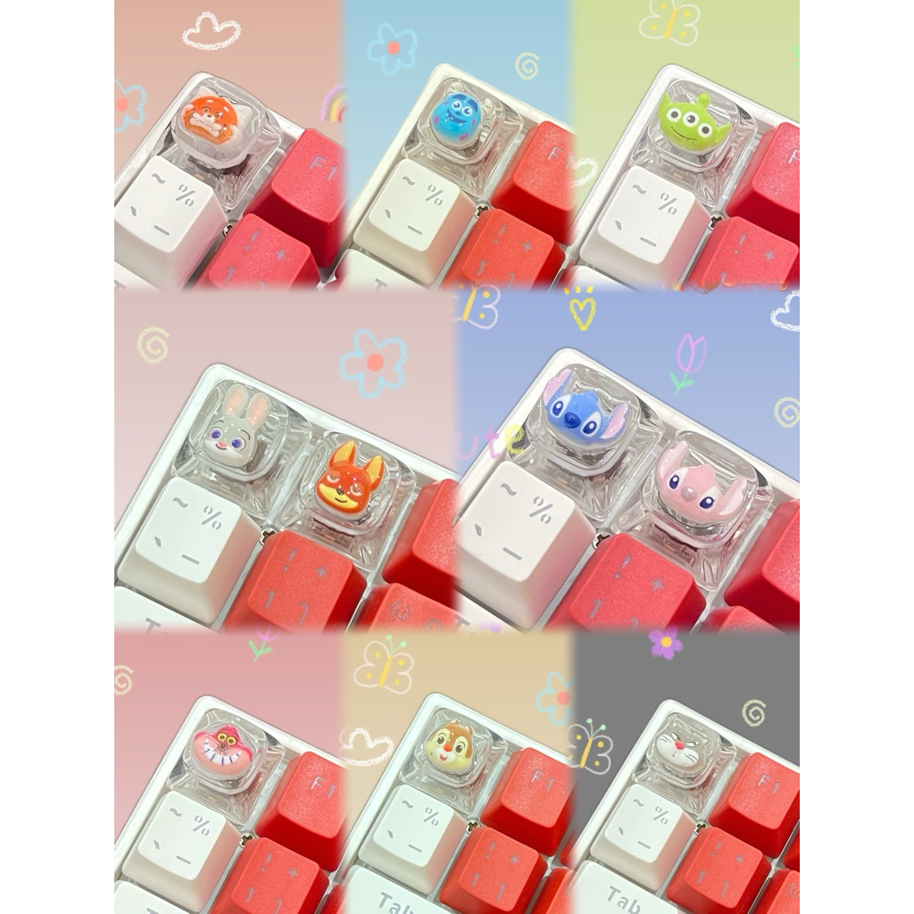 CARTOON KEYCAP คีย์แคปลายการ์ตูน