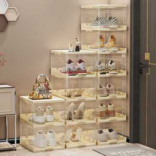 ตู้รองเท้าโป่รงใส ตู้ใส่กระเป๋า ตู้เก็บต๊กตา ไม่ต้องติดตั้ง …