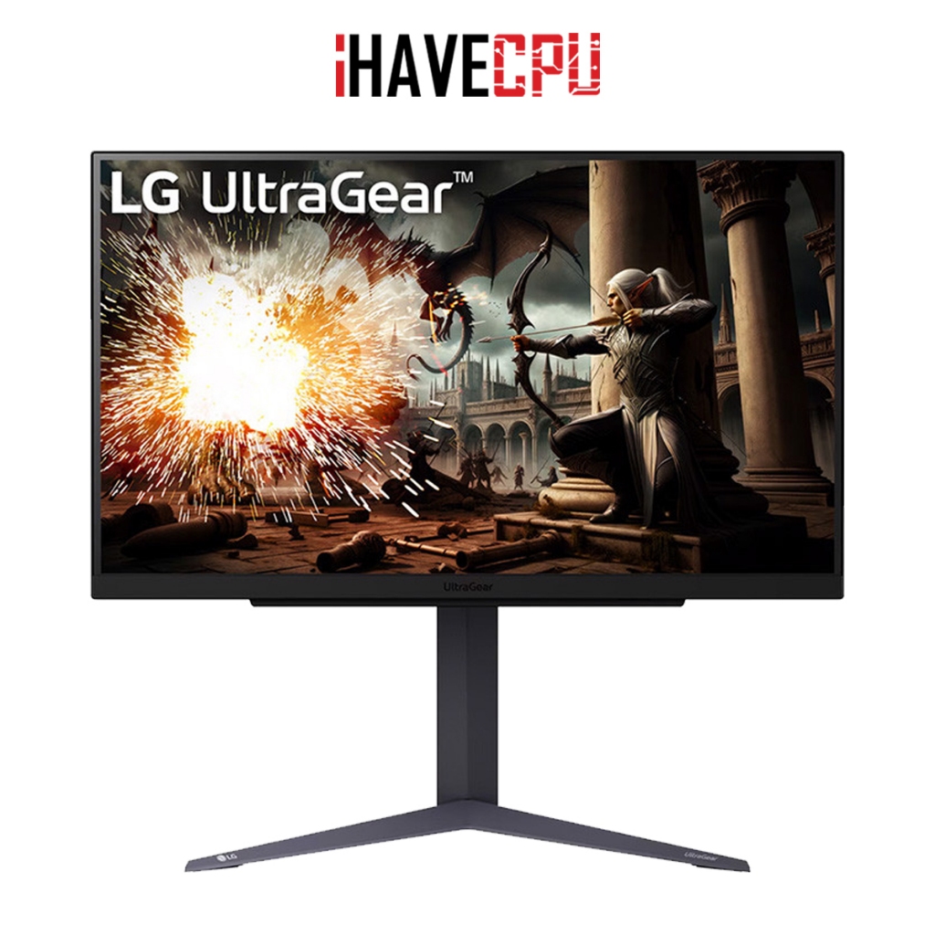 iHAVECPU MONITOR (จอมอนิเตอร์) LG ULTRAGEAR 27GS75Q-B - 27 IPS 2K 180Hz (O/C 200Hz)