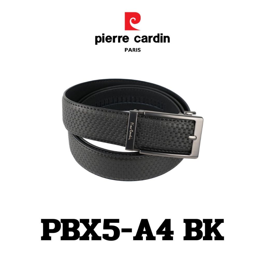 Pierre Cardin เข็มขัดหนังออโต้ รุ่น PBX5-A4